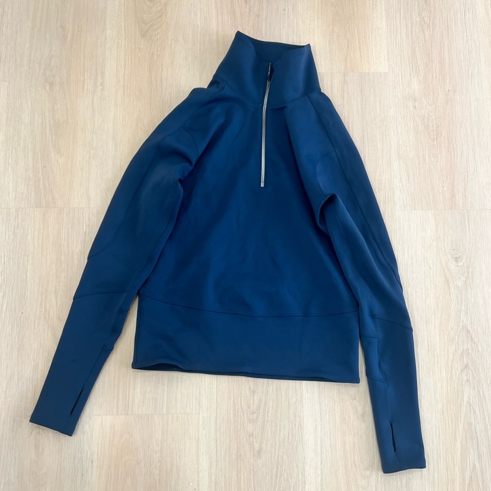 RUN TO REST 1/2 ZIP NIGHT DIVER SIZE XS